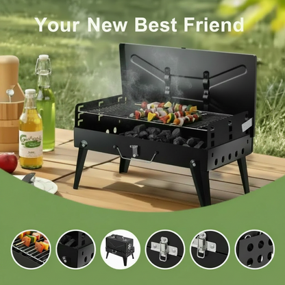 Terra Cook – Portable Foldable Charcoal Grill
